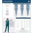 thumbnail image 2 of Adar Pro Scrubs For Women - Tailored Yoga Scrub Pants, 2 of 8