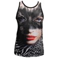 thumbnail image 1 of Mens Masquerade Girl Sublimation Tank Top - Small, 1 of 2
