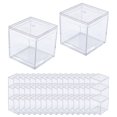 thumbnail image 2 of Esquirla 50 Pieces Acrylic Display Case 3.3x3.3x3.3cm Mini Candy Box for Collectibles, 2 of 8