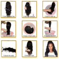 thumbnail image 3 of Peruvian Curly Human Hair Wig Glueless Lace Front Human Hair, 3 of 3