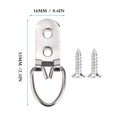 thumbnail image 4 of Picture Hangers, Picture Hanging Tool 50pcs Iron Photo Wall Hanging Hook Frame Hanger with Matching Screws for Painting Mirror Photo Frame, 4 of 7
