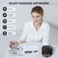 thumbnail image 4 of CINCOM Masseur de Main Sans Fil avec Chaleur et Compression pour l'Arthrite et le Canal Carpien, Noir, 4 of 4