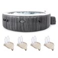 thumbnail image 1 of INTEX PureSpa Spa Gonflable Greywood et Plateau Rafraîchissements à Fixer (Lot de 4), 1 of 12