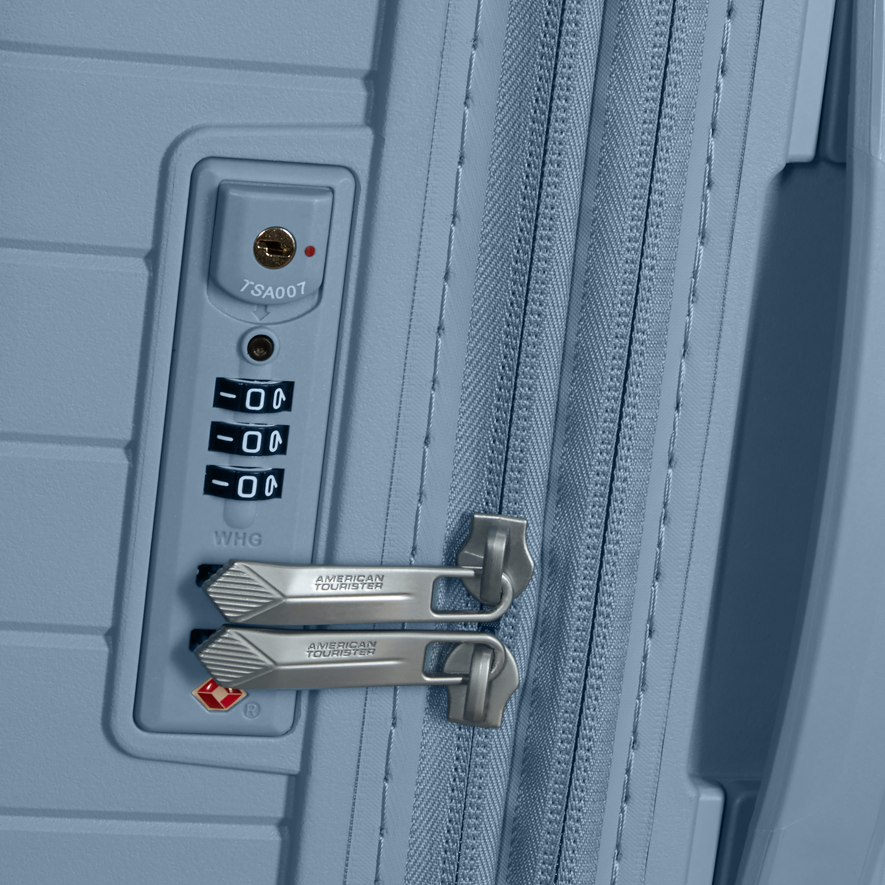 Bagage cabine à roulettes American Tourister FastForward – Bleu