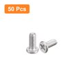 thumbnail image 3 of Unique Bargains M1.4x0.3x4mm Lot de 50 Vis Plates Rondes en Métal pour Machine à Entraînement Phillips, 3 of 5