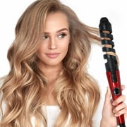Mareep The Handle Adopts A More Comfortable Ergonomic Design, Automatic Curling Iron，Rechargeable Curling Iron Wand