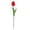 Rouge, variante sur Riforla Fleur Mini Pu Salon Mariage Bouquet d'Ornements Haut de Gamme Sensation Haut de Gamme Accessoires Décoratifs Fleurs Artificielles Rouge