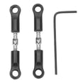 thumbnail image 2 of RC Car Camber Links, RC Steering Tie Rod 2 Pièces Haute Résistance 2.05in Réglable pour Voiture 1/16 RC, 2 of 8