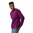 thumbnail image 4 of Gildan Chandail Molletonné à Col Rond pour Homme, Style G18000, Bordeaux, Très Grand, 4 of 5