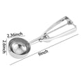 thumbnail image 2 of Yhmxh Spoons Kitchen Gadgets Kitchen Essentials Ice Cream Spoon Ice Cream Spoon Fruit Beater Watermelon Measuring Spoon Stainless Steel Ice Cream Spoon Kitchen Accessories Kitchen Tools, 2 of 2