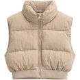 thumbnail image 1 of ORUYROP Gilet Court d'Hiver pour Femmes, Léger, Sans Manches, Chaud, Rembourré, 1 of 1