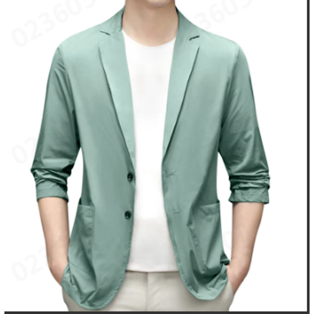 Kcodviy Printemps Été Complet d'Affaires Léger pour Homme Veste de Complet d'Été Décontractée Complets pour Hommes Grande Taille Extensible Coupe Ajustée Bouton Complets Formels pour Homme Manteaux Sport