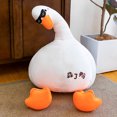 thumbnail image 4 of Dvkptbk Weirdly Funny Shaped Pillow with A Big White On It home decor, 4 of 4