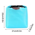 thumbnail image 5 of Cool Bag Small Lunch Bag With Zip Mini Cool Box Shopping Bag Insulated Bag Picnic Bag Lunch Bag For Work School Outdoor, 5 of 5
