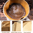 thumbnail image 2 of 600Pcs Coffee Filter Natural Unbleached Coffee Filters Cone Paper Disposable Coffee Filters for pour Over and Drip, 2 of 6