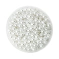 thumbnail image 1 of 500 Pcs Perles Rondes de 6 mm Perles Entretoises pour Fabrication Blanc, 1 of 6