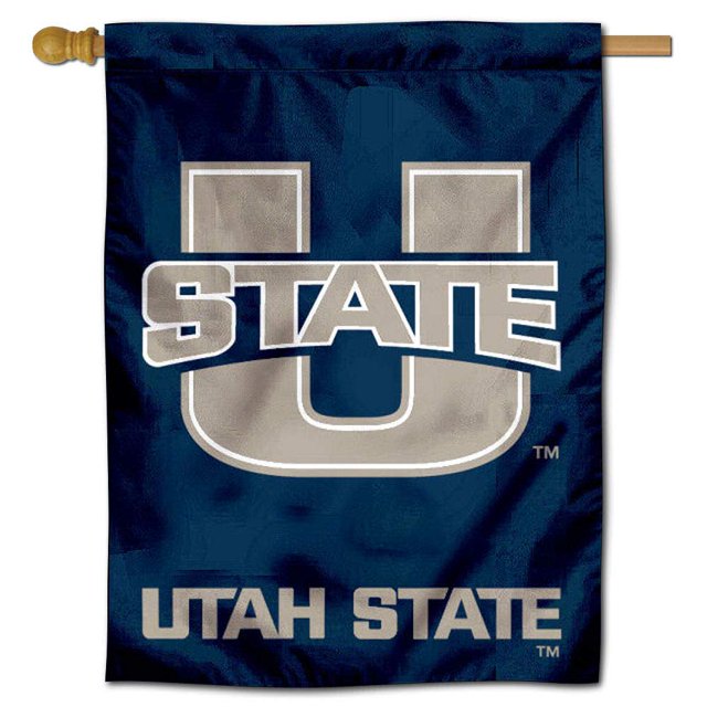 Utah State Aggies House Flag Banner