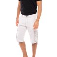 thumbnail image 4 of Shorts Cargo en Sergé 100% Coton Coupe Classique pour Hommes, 4 of 6