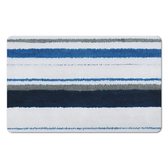 Luxury Bathroom Rugs Bath Mat - Non-Slip, Ultra-Soft Fluffy 20x32 inch Microfiber, Quick Dry, Machine Washable Shower Carpet Rug for Tub and Bathroom