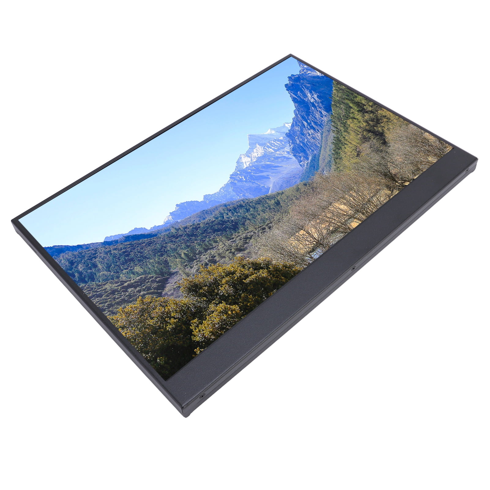 Portable Laptop Display, Laptop Display Extender 1920x1200 185PPI 12 Inch LCD  for Working