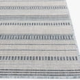 thumbnail image 3 of Hayweld Vanilla White and Blue Woven Area Rug, 3 of 7
