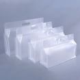 thumbnail image 3 of Visland 10 Pcs Sacs d'Emballage Alimentaire Design Visible Réutilisables Anti-Humidité Bon Effet d'Étanchéité Étanches Conservation des Aliments pour Animaux Transparents Conservation de la Fraîcheur Sacs à Fermeture Éclair pour la Maison, 3 of 8