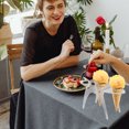 thumbnail image 3 of Ice Cream Display Rack Acrylic Sushi Roll Rack Transparent Ice-cream Cone Stand, 3 of 8