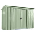 thumbnail image 4 of Arrow 10 x 4 x 6 ft Green Shed, 4 of 7