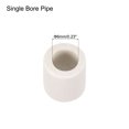thumbnail image 3 of Unique Bargains 50pcs 6mm Dia Ceramic Tube Insulated Electronic Wire Bundle Heat Insulation Protection Single Bore, 3 of 5
