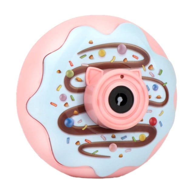 Jindong Electric Bubble Machine Children's Bubble Camera Music Light Up Cartoon Automatic Bubble Blower Toy