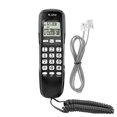 thumbnail image 1 of Noref Wired Telephone, Mini Wall Telephone Home Office Hotel Incoming Caller ID LCD Display Landline Phone, Home Telephone, 1 of 8