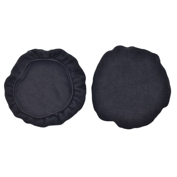 Miangastore 2pcs Stretchable Fabric Headphone Covers Washable Sanitary Ear Pad Earcup Covers Fit Ear Headphones with 6-8.5cm