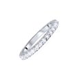 thumbnail image 4 of Bague d'Éternité en Diamant 1 Ct en Or Blanc 14 K pour Femme, Alliance Empilable, 4 of 4