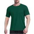 thumbnail image 1 of Plebaso Men's Athletic T-Shirts Workout Short Sleeve Crew Neck Shirts Plain Breathable Running Tee Tops, 1 of 7