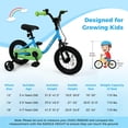 thumbnail image 3 of Costway 12-Inch Kids Bicycle with Adjustable Seat Front Handbrake & Coaster Brake, 3 of 10