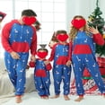 thumbnail image 2 of Pyjamas Assortis de Noël pour la Famille, Grenouillère Renne à Manches Longues, Combinaison une Pièce pour Adultes, Enfants, Bébé, 2 of 6