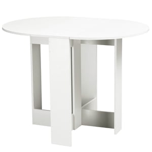 HOMCOM Folding Drop Leaf Dining Table Foldable Bar Table for Small Kitchen