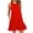Red, variant on Xdegoge Summer Sleeveless Tank Dress for Women Casual Crewneck Loose Fit Sundress with Pockets Soft Lightweight Flowy Swing Dress Everyday Wear Beach Vacation A Line Fashion Tunics
