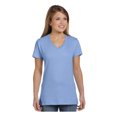 thumbnail image 1 of Hanes Ladies Ringspun Cotton Nano-T V-Neck T-Shirt, Style S04V, 1 of 1