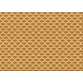 thumbnail image 1 of Ahgly Tapis Rectangulaire Orange Lavable en Machine, 5 Pieds x 8 Pieds, 1 of 7
