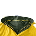 thumbnail image 4 of LOVZFMLL Jackets for Men Rainstorm Proof Long Raincoat PVC Hiking Raincoat Solid Color Reflective Strip Men's Long Sleeved Raincoat, 4 of 6
