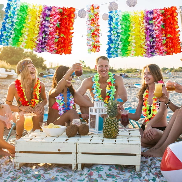 Light Up Leis Collier Hawaii Noël Led Lumière Collier Hawaïen Lei Collier Fleur Pour Décorations De Fête Light Up Leis Collier Hawaii Noël Led Lumière Collier Hawaïen Lei Collier Fleur Pour Décorations De Fête