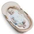 thumbnail image 4 of EIGTHTAIL Bassinet Sheet Set 2 Pack Fitted Bassinet Sheets for Baby Boy  Universal Microfiber Soft Cradle Sheets for Oval Rectangle and Hourglass Bassinet Mattress, 4 of 5