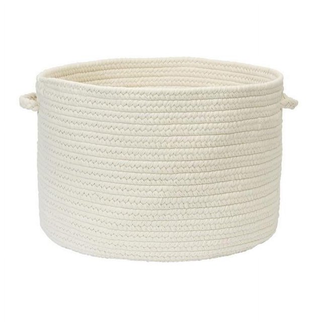Colonial Mills BR10A018X018 Panier Utilitaire Boca Raton - Blanc 18 Po x 12 Po