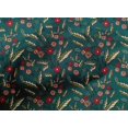 thumbnail image 4 of oneOone Cotton Poplin Fabric Leaves & Floral Block Decor Fabric Printed BTY 56 Inch Wide, 4 of 4