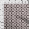 thumbnail image 1 of oneOone Viscose Chiffon Fabric Ethnic Geometric Flame Stitch Print Fabric BTY 42 Inch Wide, 1 of 4