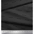 thumbnail image 2 of Soimoi Rayon Fabric Square & Spiral Geometric Print Fabric by the Yard 56 Inch Wide, 2 of 3