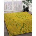 thumbnail image 3 of Ahgly Tapis d'Intérieur Lavable en Machine Carré Transitionnel Bisque Foncé Marron, 6 Pieds Carré, 3 of 7