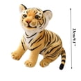 thumbnail image 3 of zttd 23cm tiger plush toys cute soft stuffed animal plush doll for kids valentine's day birthday gifts baby plush toy, 3 of 6