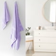 thumbnail image 4 of Mainstays Basics 4pk Towel Set, 2 Bath Towels, 2 Hand Towels, Purple, 4 of 6